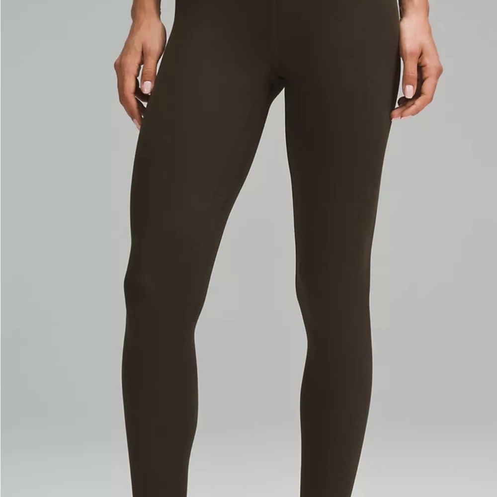 lululemon athletica align Dark Olive Green Leggings 28” nwt